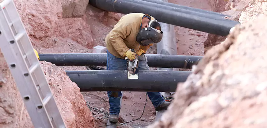 Water Line Replacement in Hampton