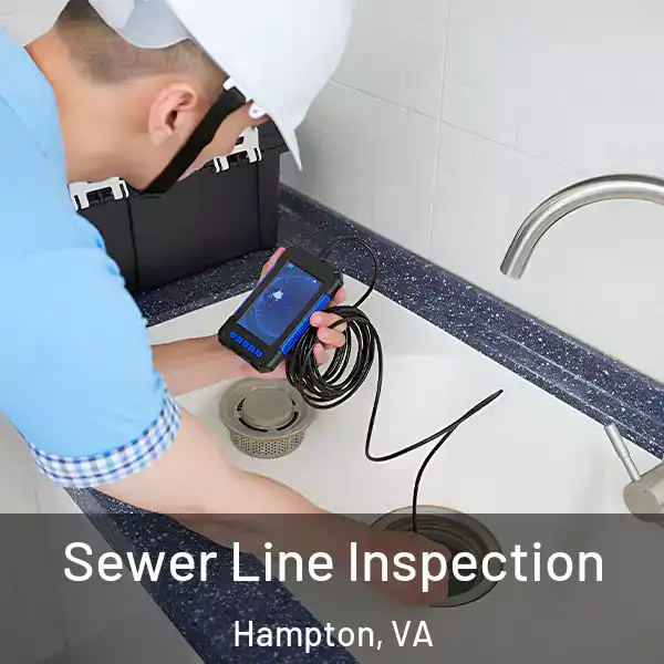  Sewer Line Inspection Hampton, VA