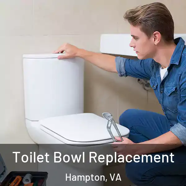  Toilet Bowl Replacement Hampton, VA